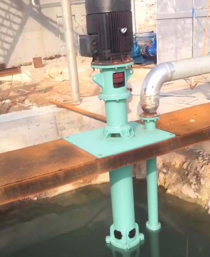Xinante Construction purchases multiple vertical semi submersible sump sewage pumps